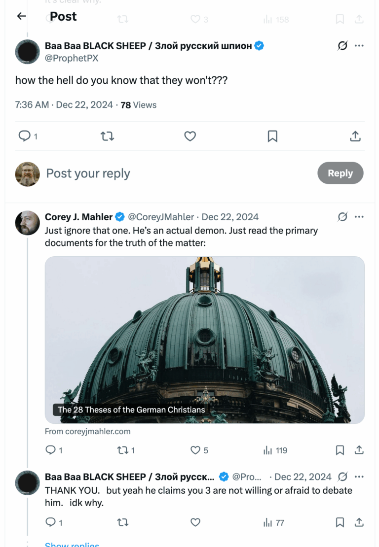 Post [153] by Baa Baa BLACK SHEEP / Злой русский шпион on 12/20/2024