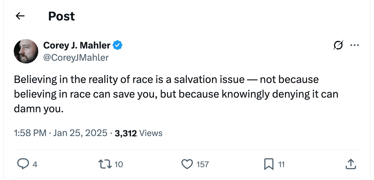 Post [27] by Corey J. Mahler on 01/25/2025