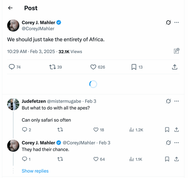 Post [35] by Corey J. Mahler on 02/03/2025