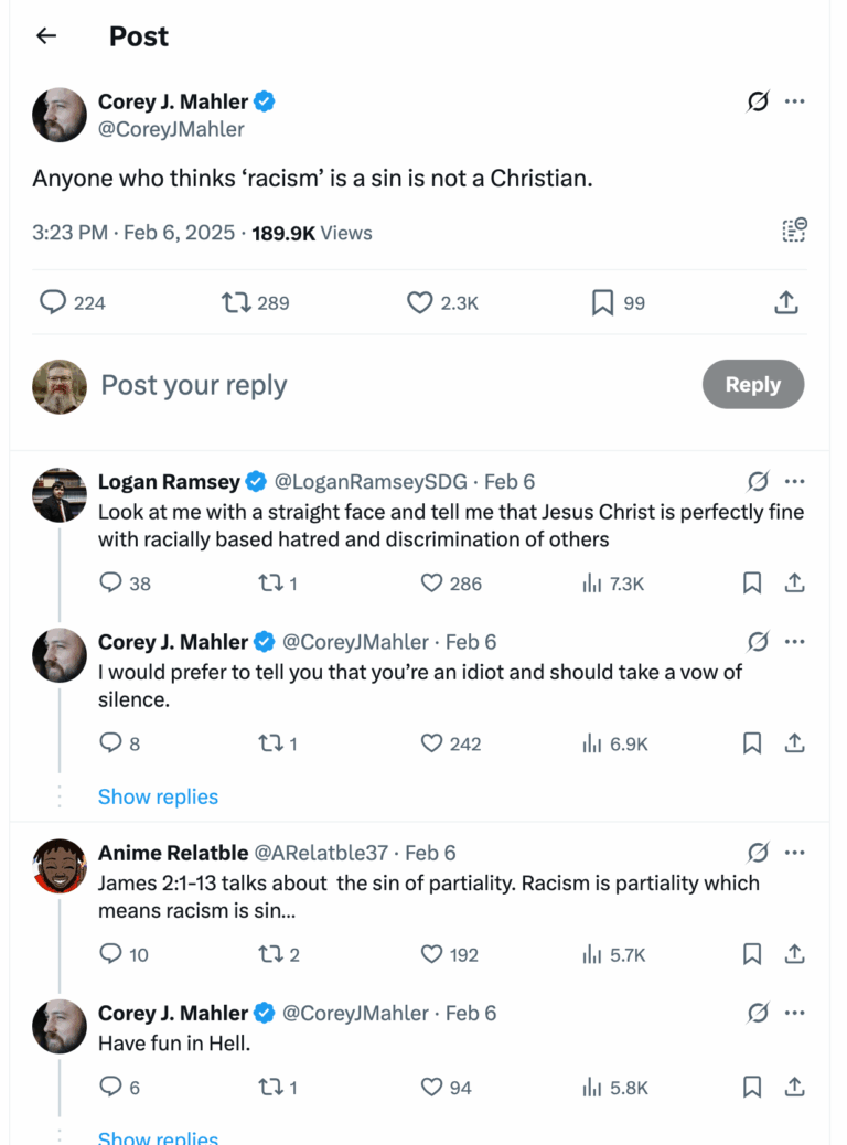 Post [38] by Corey J. Mahler on 02/06/2025