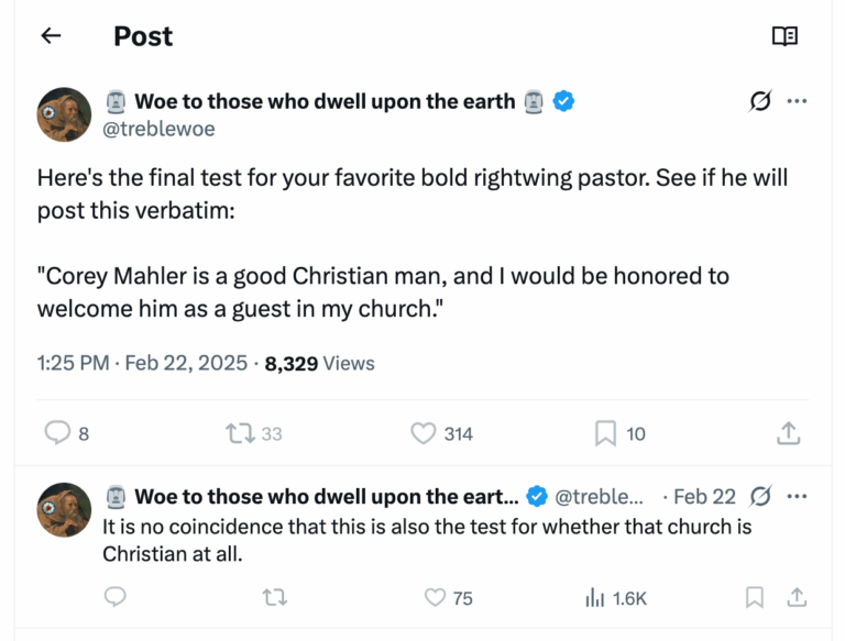 Post [155] by Woe to those who dwell upon the earth on 02/22/2025