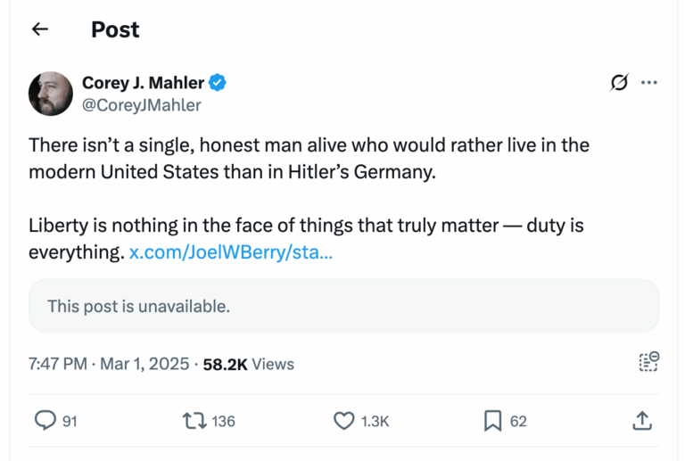 Post [48] by Corey J. Mahler on 03/02/2025