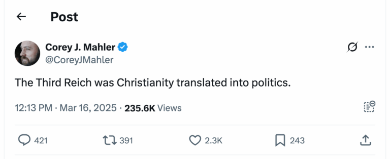 Post [59] by Corey J. Mahler on 03/16/2025