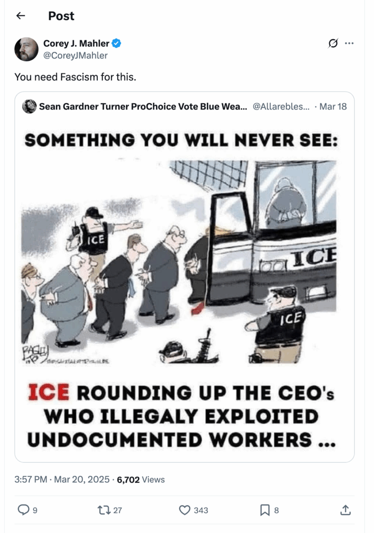 Post [70] by Corey J. Mahler on 03/18/2025