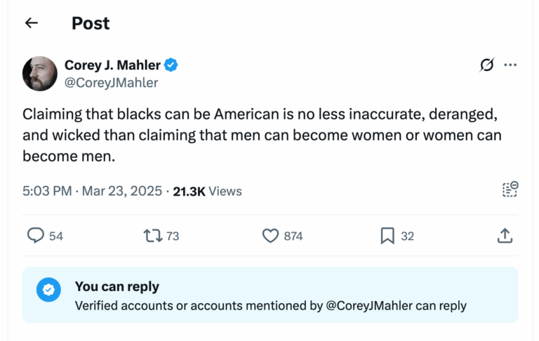 Post [79] by Corey J. Mahler on 03/23/2025