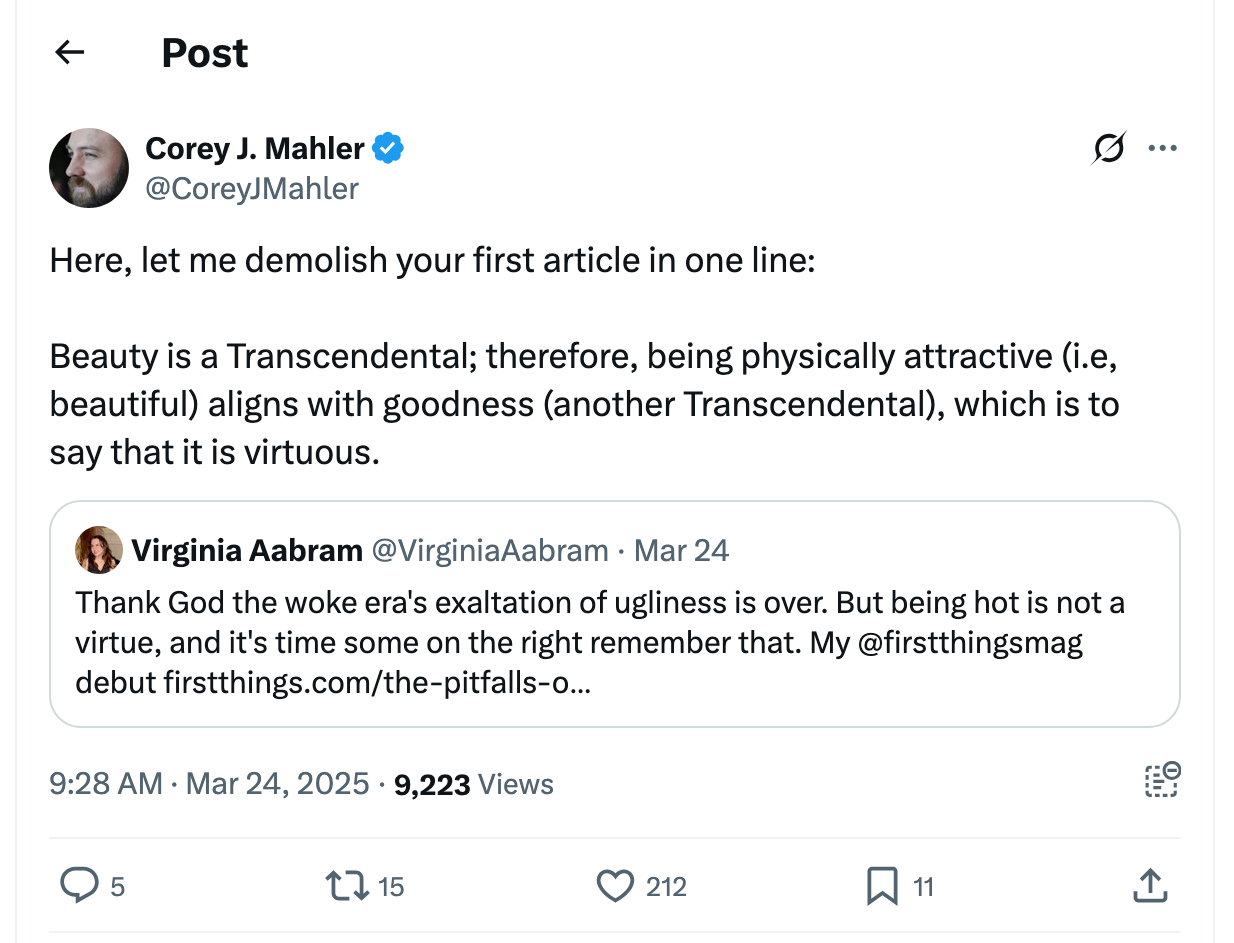 Post [82] by Corey J. Mahler on 03/24/2025