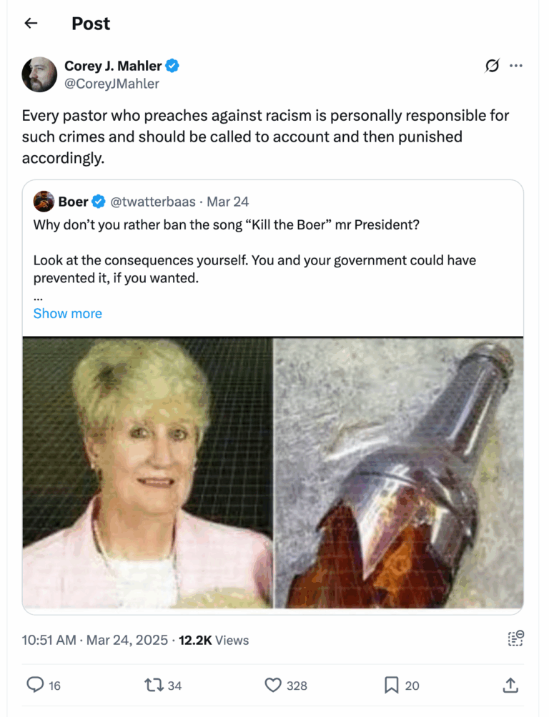 Post [85] by Corey J. Mahler on 03/24/2025