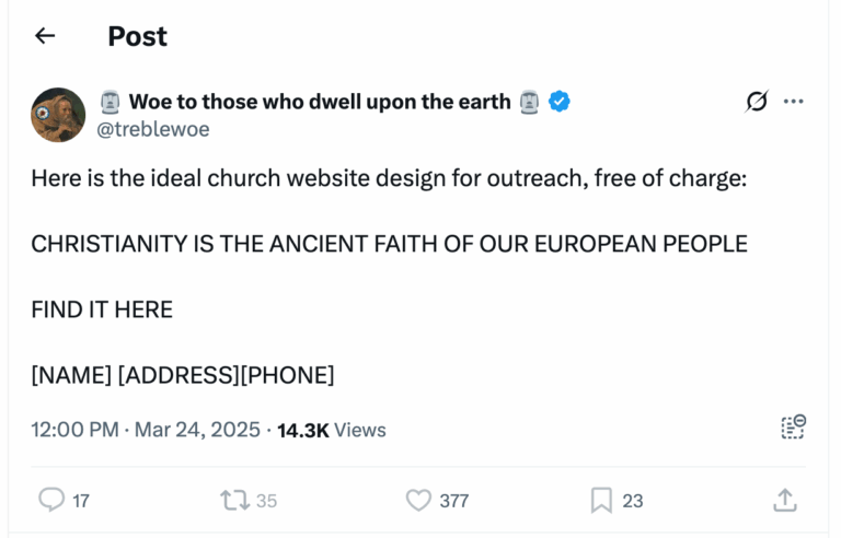 Post [156] by Woe to those who dwell upon the earth on 03/24/2025