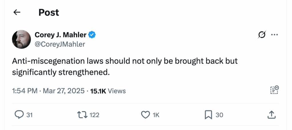 Post [88] by Corey J. Mahler on 03/27/2025