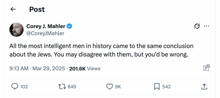 Post [92] by Corey J. Mahler on 03/29/2025