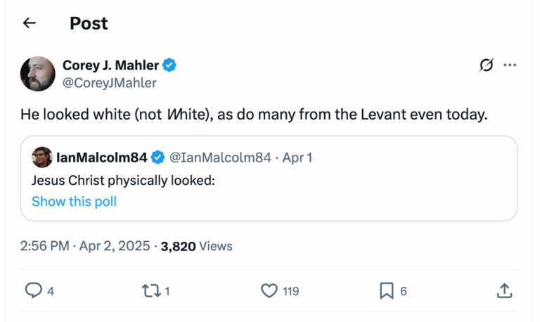 Post [100] by Corey J. Mahler on 04/01/2025