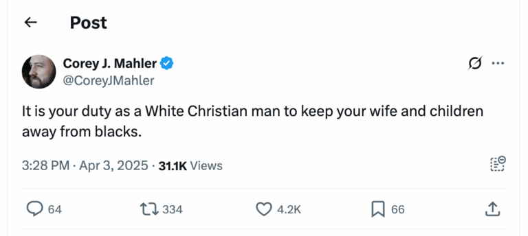 Post [106] by Corey J. Mahler on 04/03/2025