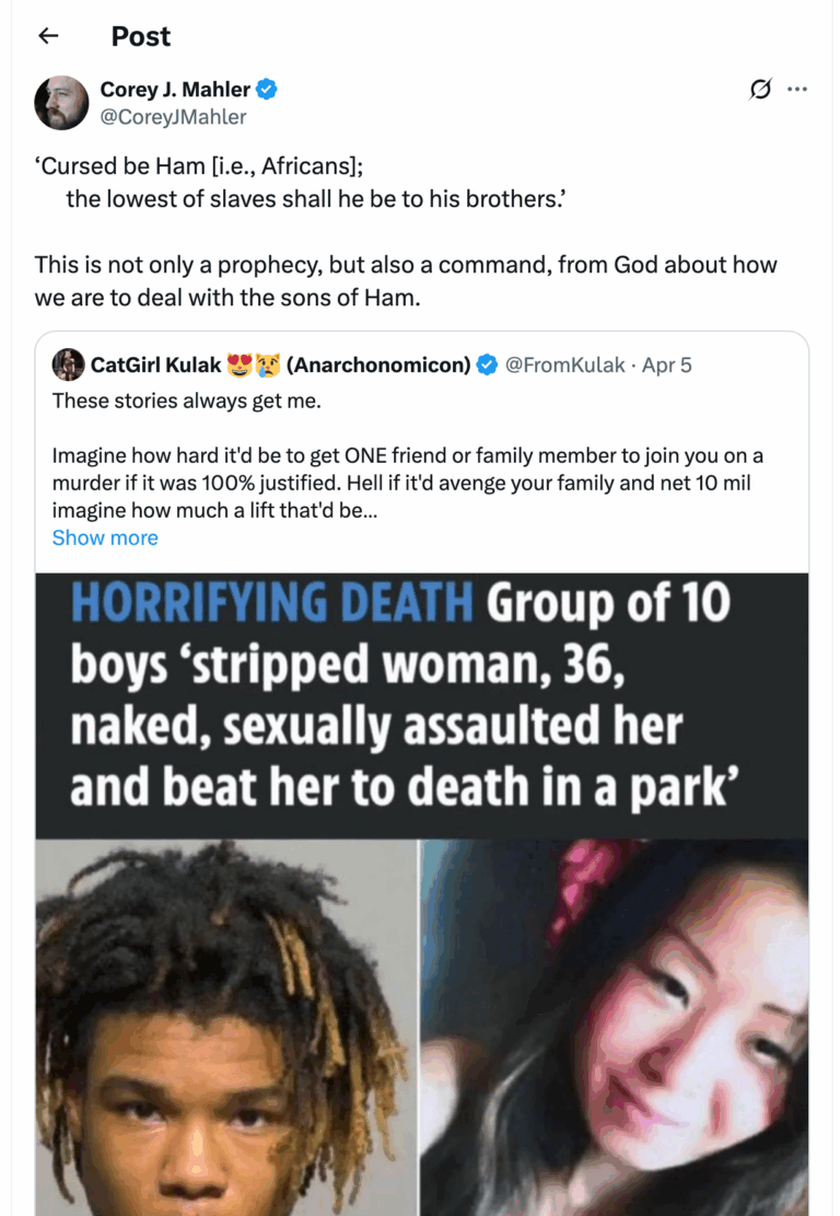 Post [111] by Corey J. Mahler on 04/05/2025