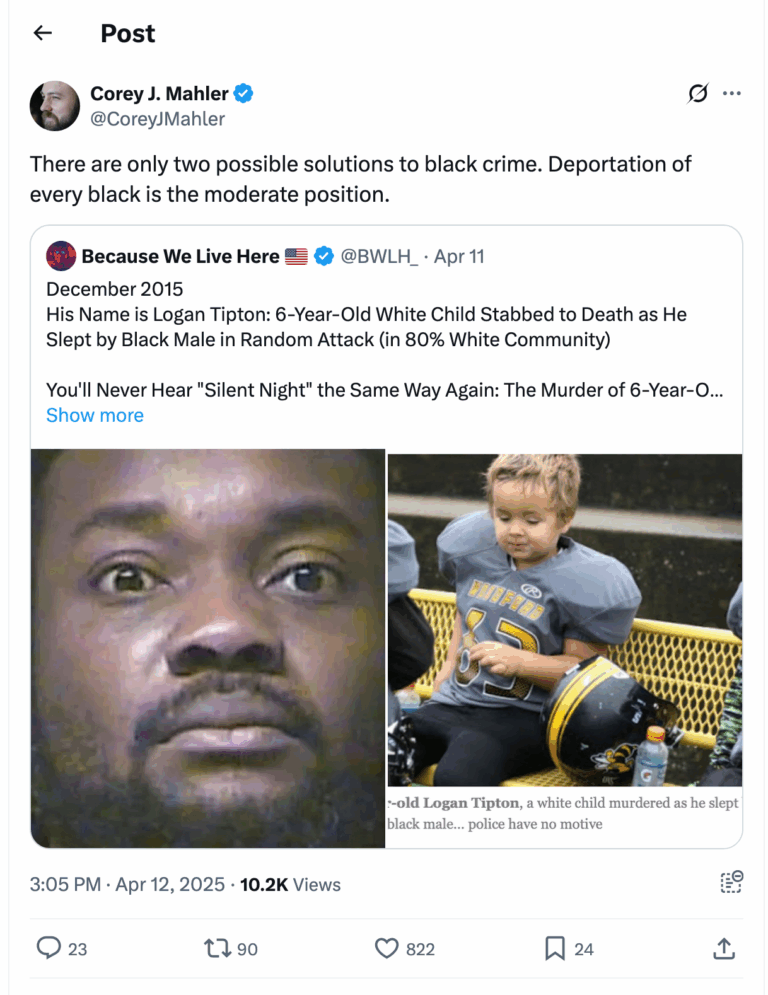 Post [132] by Corey J. Mahler on 04/11/2025