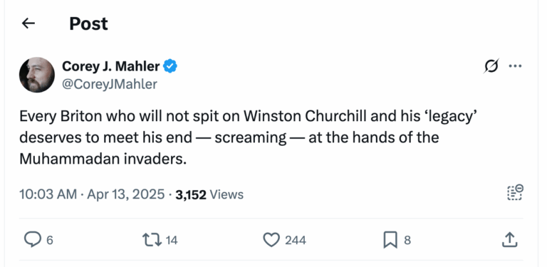 Post [134] by Corey J. Mahler on 04/13/2025